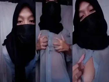 Bokep Jilbab Ukhti Nina Asanti Colmek Basah Seri ke-11 Hots poster