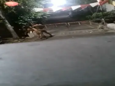 Ngewe Doggy Di Dalam Portal Komplek Nekat HD poster